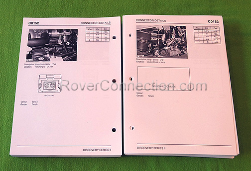Genuine Factory OEM Electrical Troubleshooting Manual for Land Rover Discovery II 